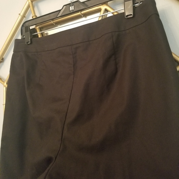 $598 Lafayette 148 New York Slacks Blk Sz.10 Pristine - Picture 6 of 11